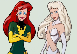 Illustration for article titled The Greatest X-Men Crossover and Mash-Up Art of All Time